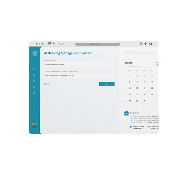 AI Booking Management System