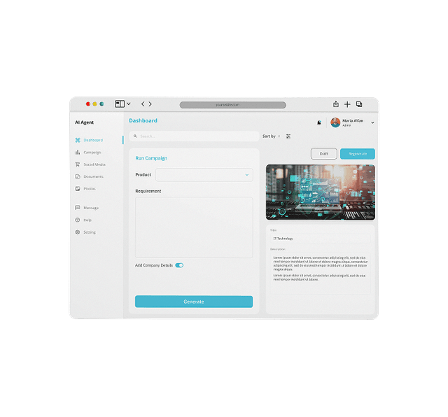 AI Agent for Social Media Campaign Management